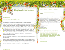 Tablet Screenshot of healingfrominside.org